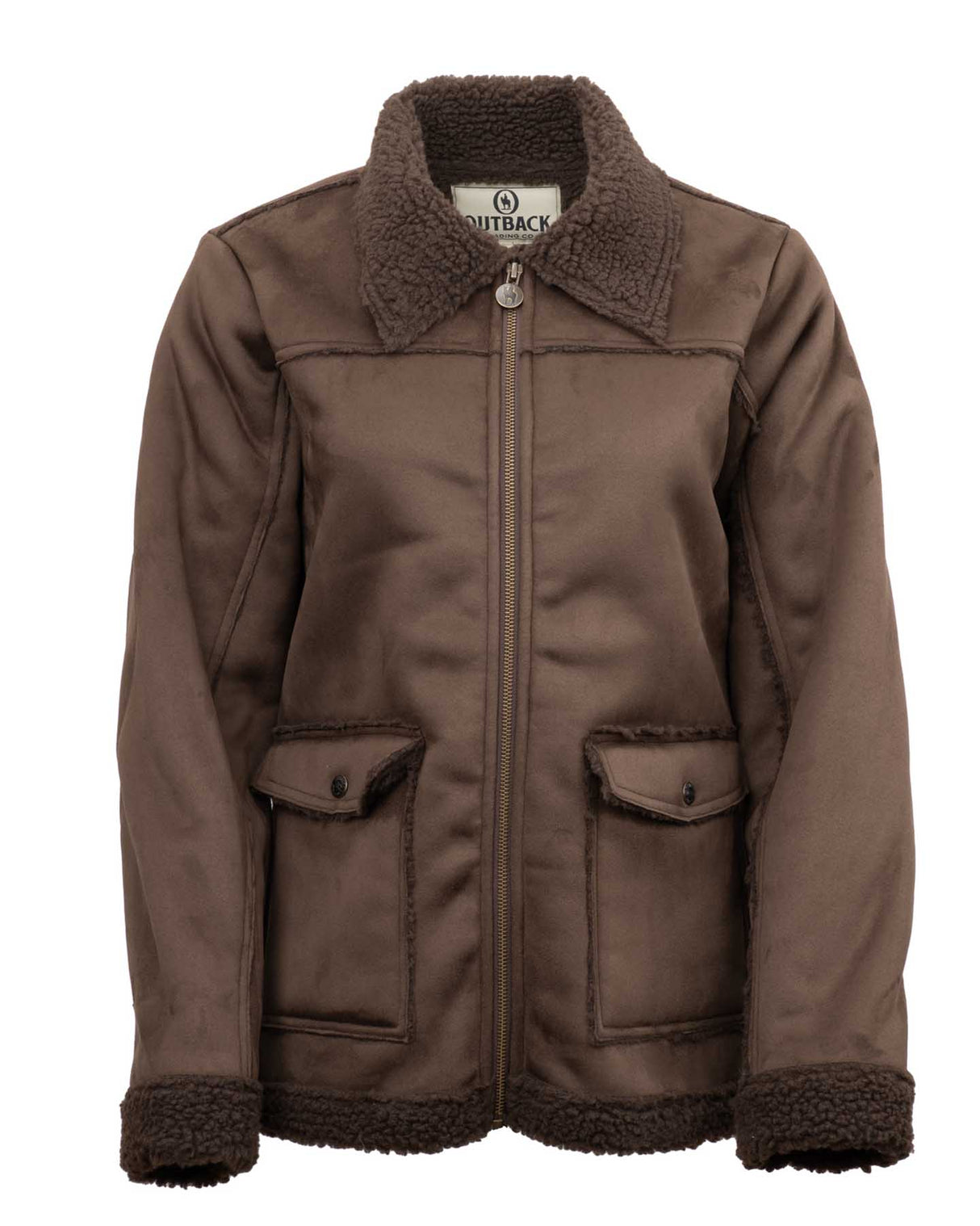 OutbackTrading.com Women's Kimberly Jacket - Chocolate Chocolate / SM 29863-CHO-SM 789043438932 Coats & Jackets
