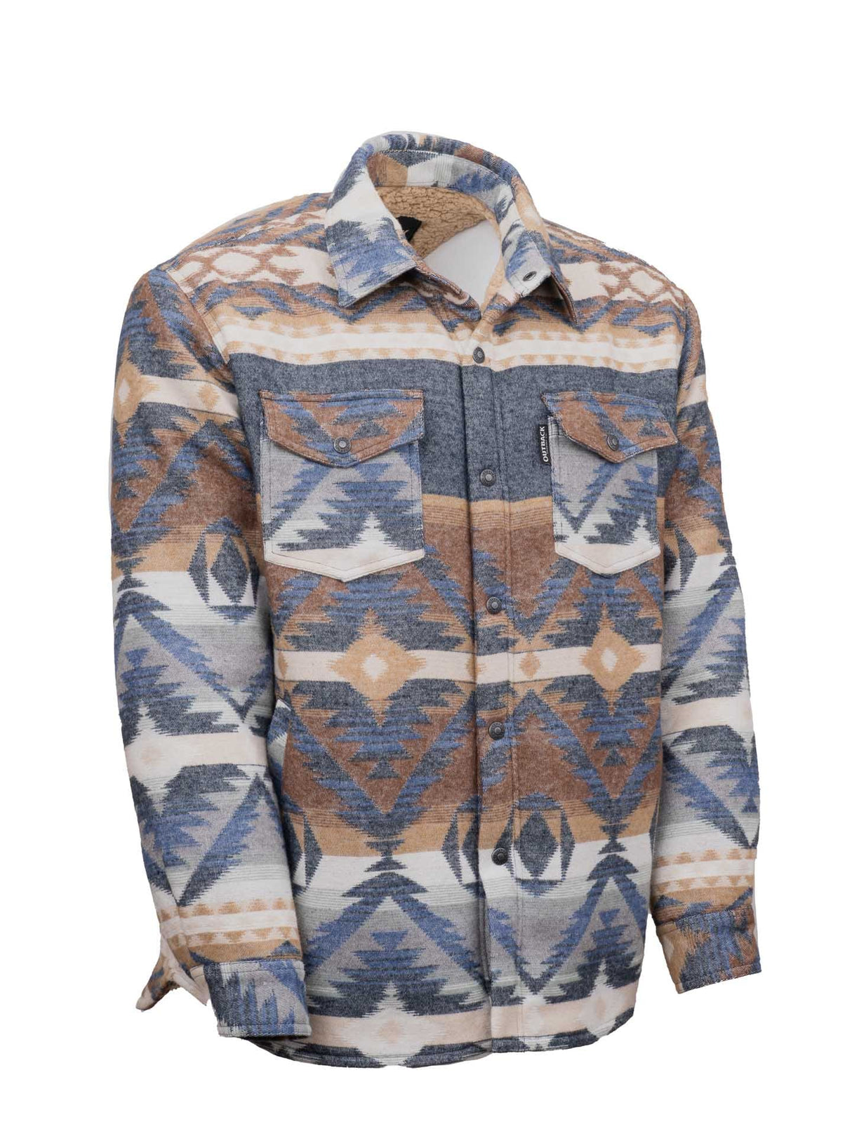 OutbackTrading.com Men's Levon Jacket - Blue Coats & Jackets