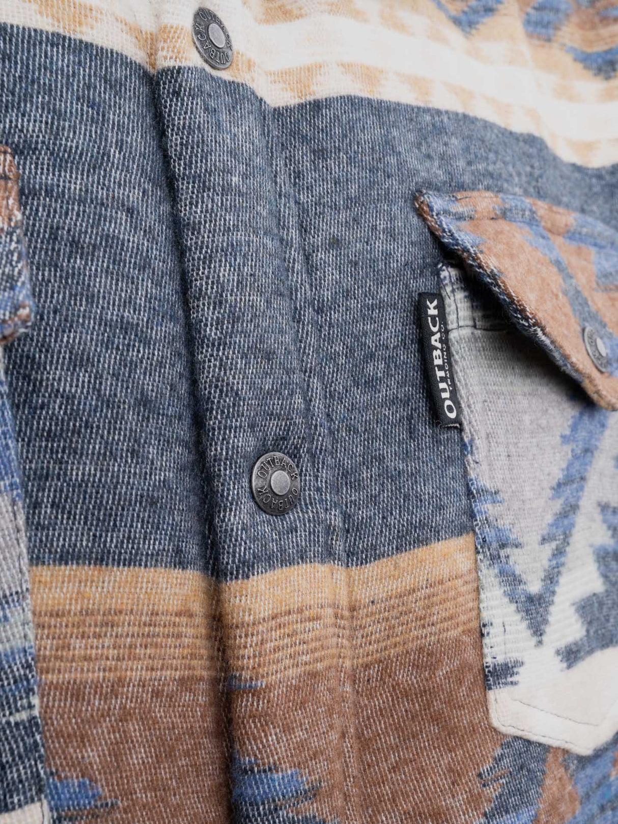 OutbackTrading.com Men's Levon Jacket - Blue Coats & Jackets