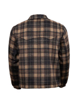 OutbackTrading.com Men's Silas Jacket - Black/brown Coats & Jackets
