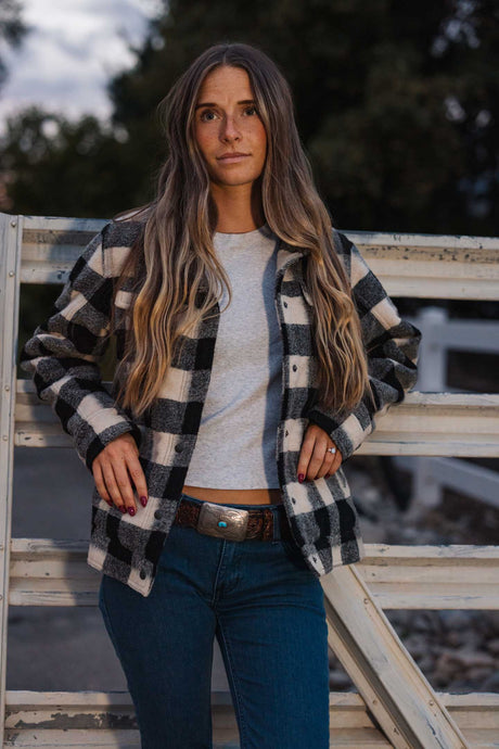 OutbackTrading.com Women's Mary Kate Jacket - Black Coats & Jackets