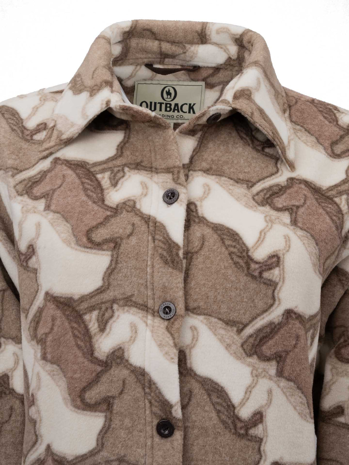 OutbackTrading.com 2026 - Women's Stampede Big Shirt Fleece