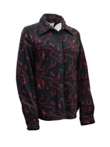 OutbackTrading.com Women's Ainsley Big Shirt - Black Fleece