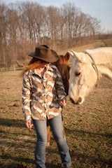 OutbackTrading.com Women's Stampede Big Shirt Fleece