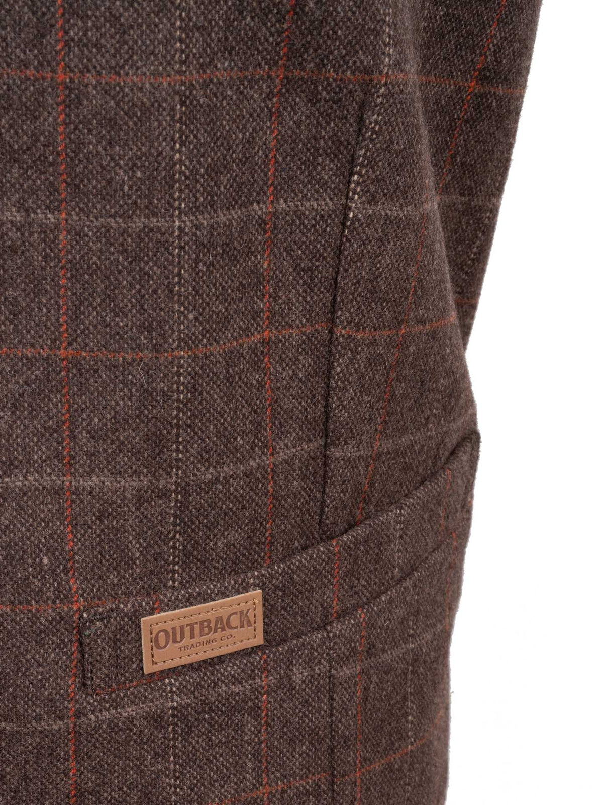 OutbackTrading.com Men's Jessie Vest - Brown
