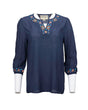 OutbackTrading.com Lilah Shirt Navy / SM 40311-NVY-SM 789043431391