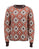 OutbackTrading.com Women's Aztec Cross Sweater - Rust Rust / SM 40351-RST-SM 789043441291