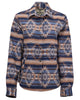 OutbackTrading.com Women's Daphne Shirt Jacket - Blue Blue / SM 48702-BLU-SM 789043445480 Shirt Jackets