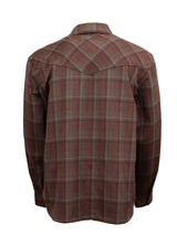 OutbackTrading.com Men's Conway Shirt Jacket - Red Shirt Jackets