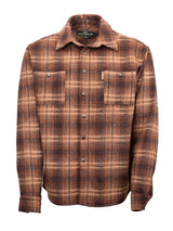 OutbackTrading.com Men's Jasper Shirt Jacket - Rust Rust / SM 40422-RST-SM 789043443714 Shirt Jackets