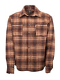 OutbackTrading.com Men's Jasper Shirt Jacket - Rust Rust / SM 40422-RST-SM 789043443714 Shirt Jackets