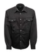 OutbackTrading.com Men's Ace Shirt Jacket - Black Black / SM 40424-BLK-SM 789043443837 Shirts