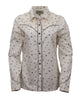 OutbackTrading.com Women's Cattle Brand Shirt - Cream Cream / SM 40308-CRM-SM 789043440959 Shirts
