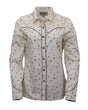 OutbackTrading.com Women's Cattle Brand Shirt - Cream Cream / SM 40308-CRM-SM 789043440959 Shirts