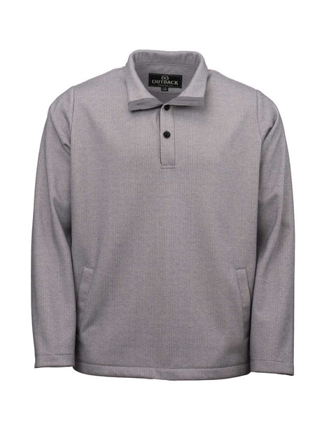OutbackTrading.com Men's Thurston Pullover - Gray Gray / SM 40434-GRY-SM 789043444438 Shirts