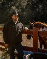 OutbackTrading.com Men's Ace Shirt Jacket - Black Shirts
