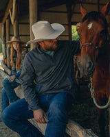 OutbackTrading.com Men's Thurston Pullover - Charcoal Shirts