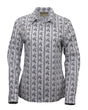OutbackTrading.com Women's Bronc Stripe Shirt - White White / SM 40375-WHI-SM 789043442274 Shirts