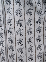 OutbackTrading.com Women's Bronc Stripe Shirt - White Shirts
