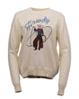 OutbackTrading.com 2026 - Women's Howdy Sweater Cream / SM 40350-CRM-SM 789043441246 Sweaters