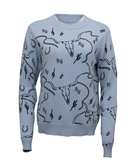 OutbackTrading.com 2026 - Women's Ainsley Sweater (Light Blue) Light Blue / SM 40318-LBL-SM 789043441000 Sweaters