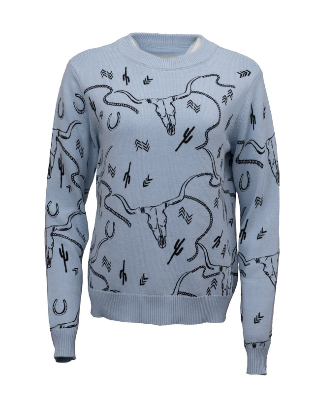 OutbackTrading.com 2026 - Women's Ainsley Sweater (Light Blue) Light Blue / SM 40318-LBL-SM 789043441000 Sweaters