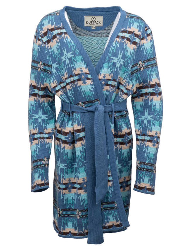 OutbackTrading.com Women's Opal Sweater - Turquoise Turquoise / SM 40352-TUR-SM 789043441390 Sweaters