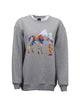 OutbackTrading.com Women's Mountain Silhouette Sweatshirt - Heather Gray Heather Gray / SM 40381-HGY-SM 789043442793 Sweatshirts