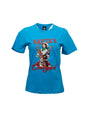 OutbackTrading.com Women's Santa's Cowgirl Tee - Teal Teal / SM 40378-TEL-SM 789043442588 Tees