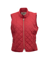 OutbackTrading.com Women's Quilted Riding Vest - Red Red / SM 40321-RED-SM 789043441192 vest
