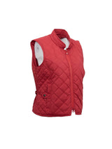 OutbackTrading.com Women's Quilted Riding Vest - Red vest