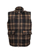 OutbackTrading.com Men's Felix Vest - Black/brown Black/brown / SM 29903-BBN-SM 789043439052 Vests