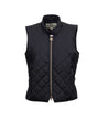 OutbackTrading.com 2026 - Womenâ€™s Quilted Riding Vest Black / SM 40321-BLK-SM 789043441123 Vests