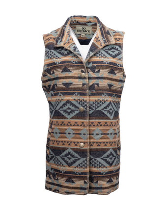 Women's Stockard Vest - Light Blue – OutbackTrading.com
