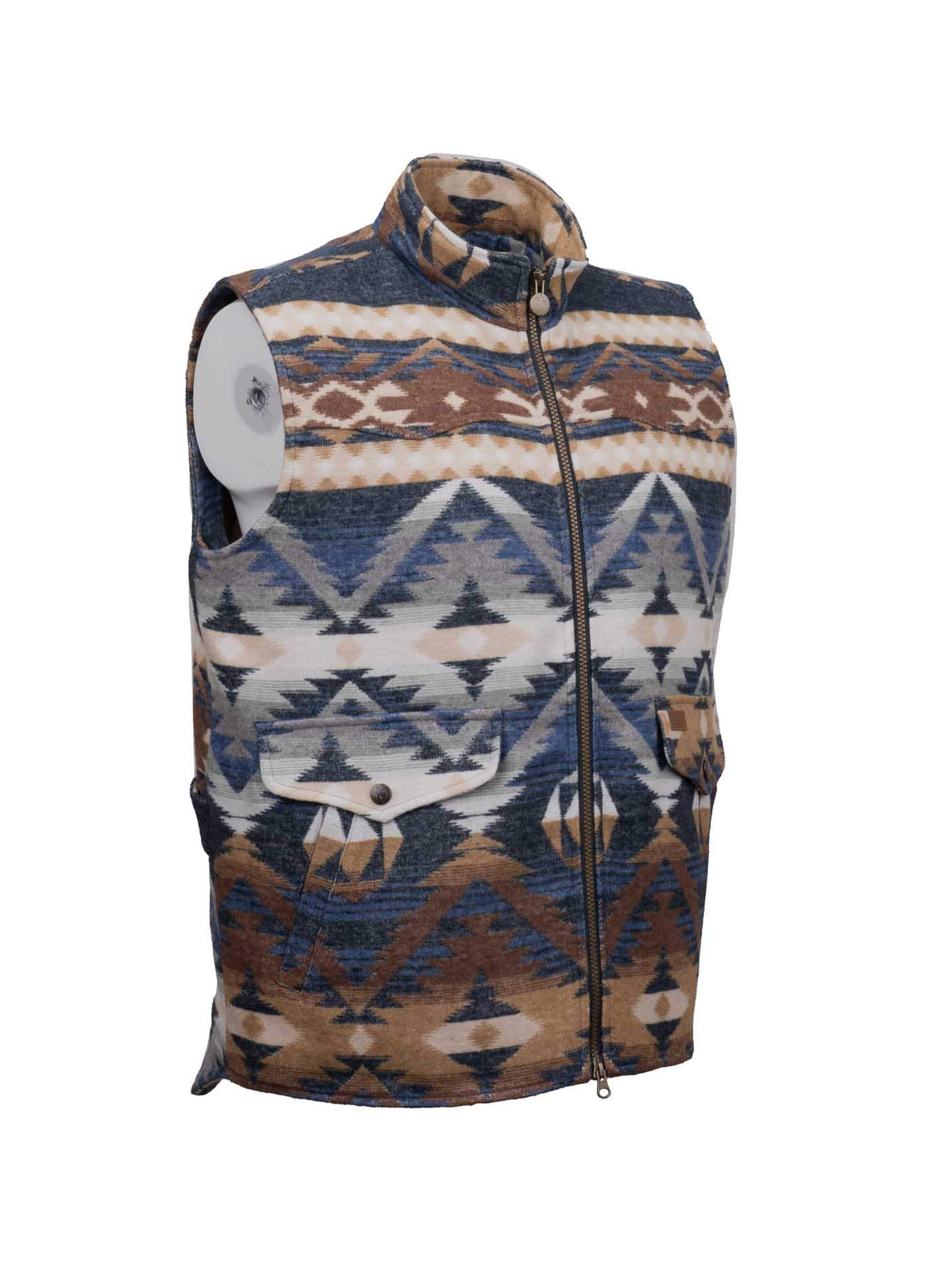 OutbackTrading.com Men's Sequoia Vest - Blue Vests