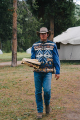 OutbackTrading.com Men's Sequoia Vest - Blue Vests