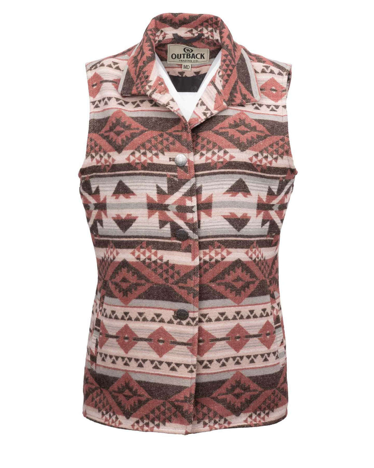 OutbackTrading.com Women's Susan Vest - Rasberry Rasberry / SM 29922-RAS-SM 789043439441 Vests
