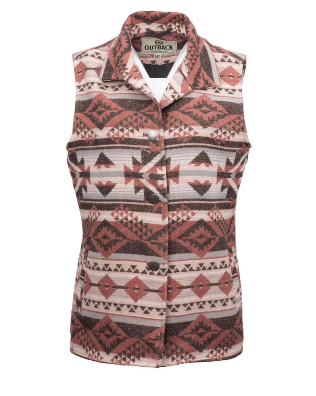 OutbackTrading.com Women's Susan Vest - Rasberry Rasberry / SM 29922-RAS-SM 789043439441 Vests
