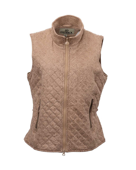 OutbackTrading.com 2026 - Womenâ€™s Wilona Vest Tan / SM 29640-TAN-SM 789043437997 Vests