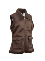 OutbackTrading.com Women's Kimberly Zip Up Vest - Chocolate Vests