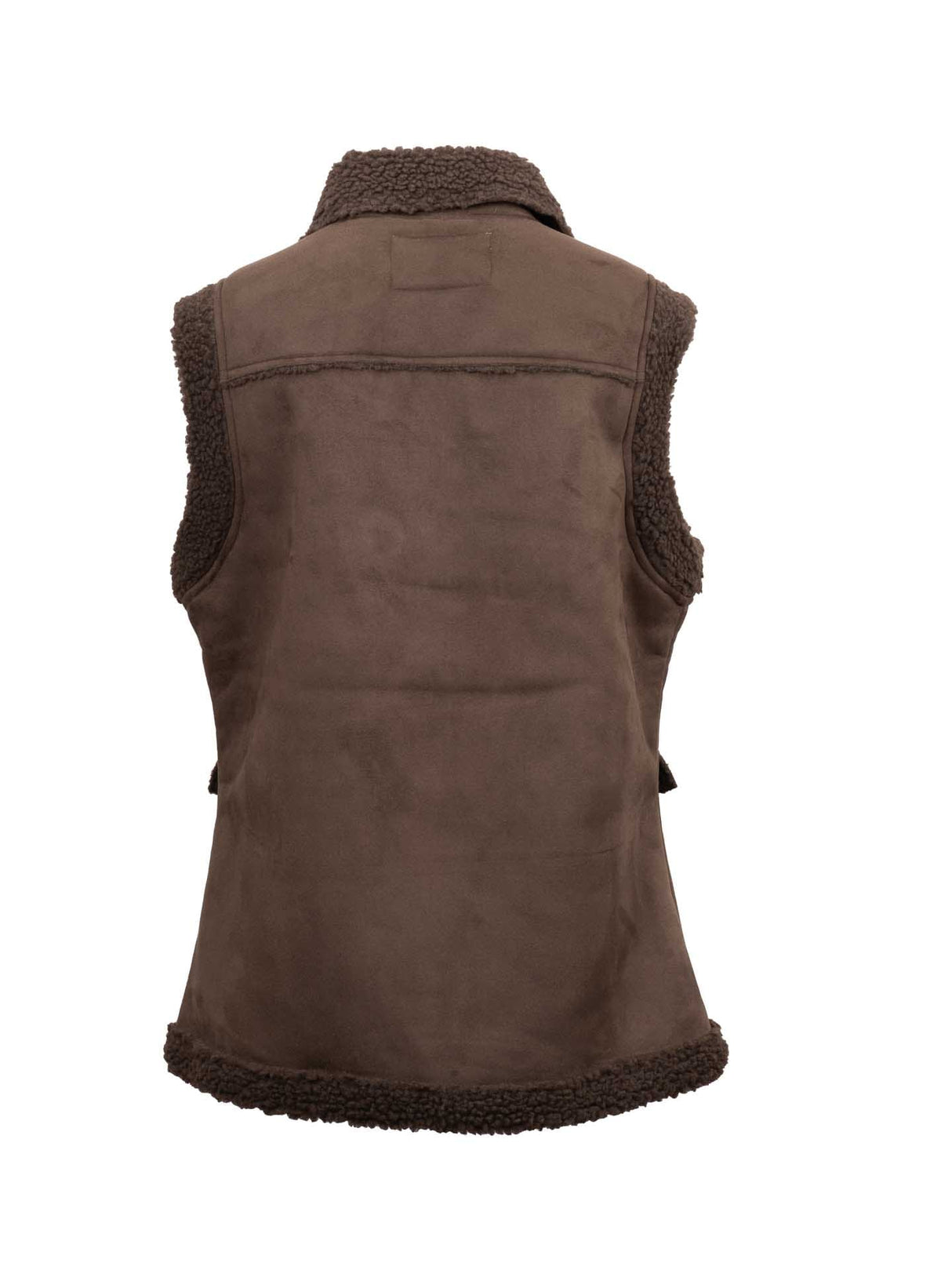 OutbackTrading.com Women's Kimberly Zip Up Vest - Chocolate Vests