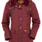 Outback Trading Company Women’s Jill-A-Roo Oilskin Jacket Berry / S 2184-BRY-SM 089043246644 Coats & Jackets