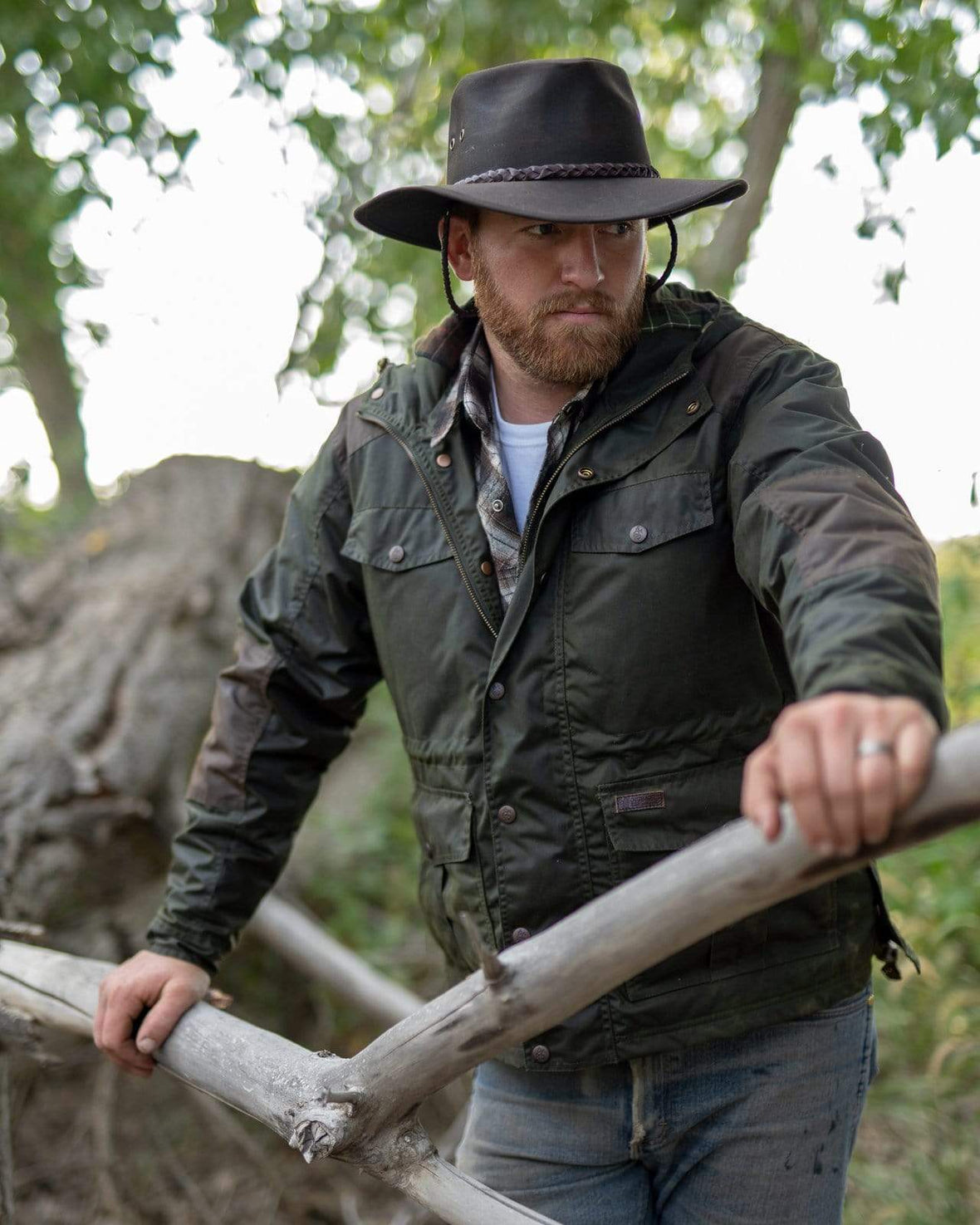 Mens Oilskin Jackets - Outback Trading Company | OutbackTrading.com