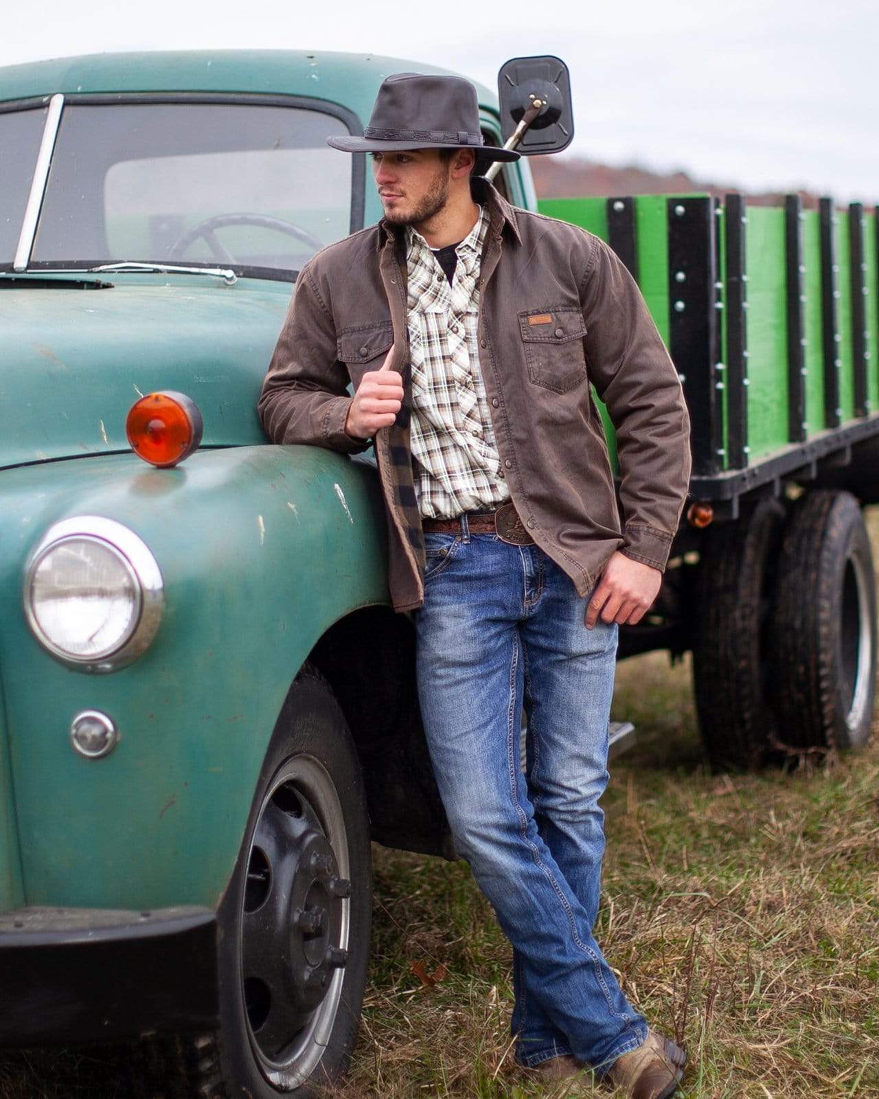 Outback Trading Company Men’s Loxton Jacket Coats & Jackets