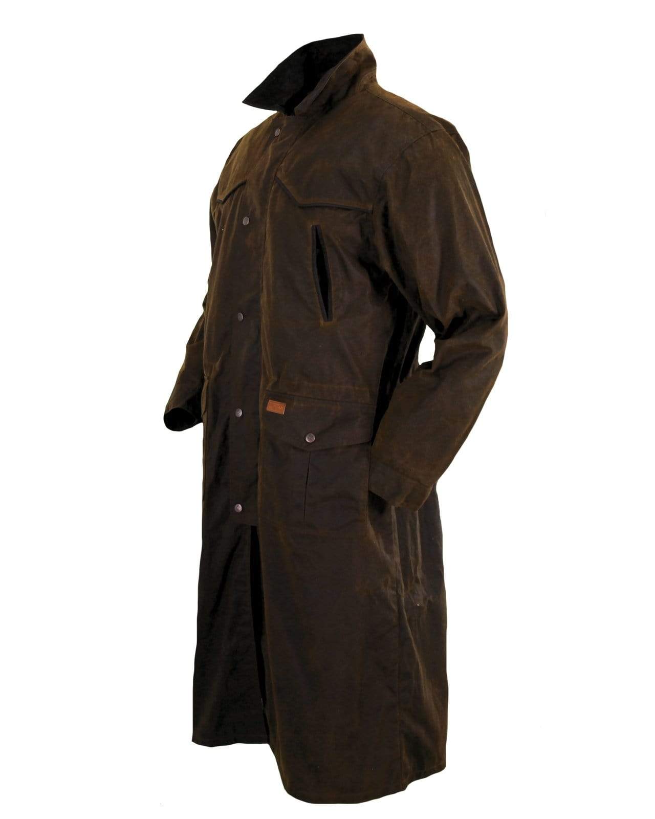 Outback Trading Company Pathfinder Oilskin Duster Coat Coats & Jackets
