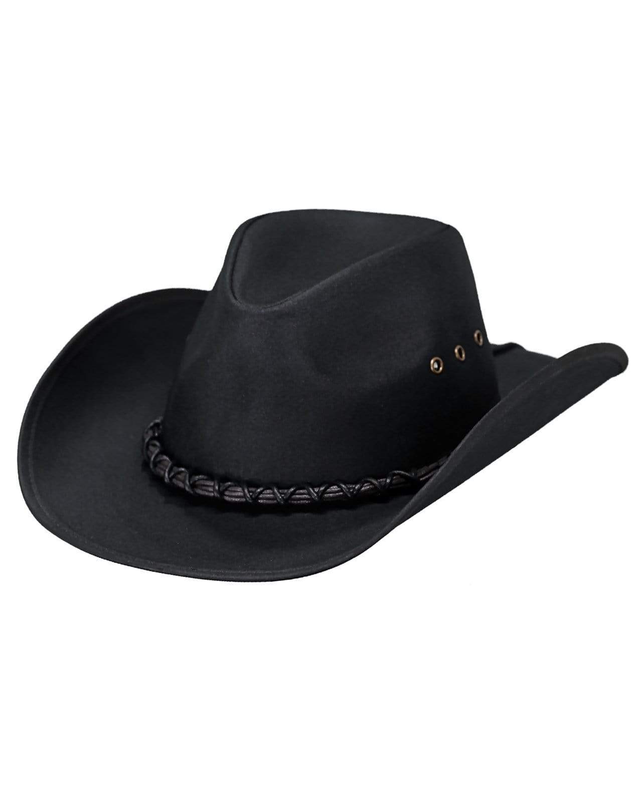 Outback Trading Company Bootlegger Black / S 1484-BLK-SM 089043239455 Hats