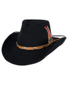 Outback Trading Company Wide Open Spaces Black / S 1336-BLK-SM 789043005981 Hats