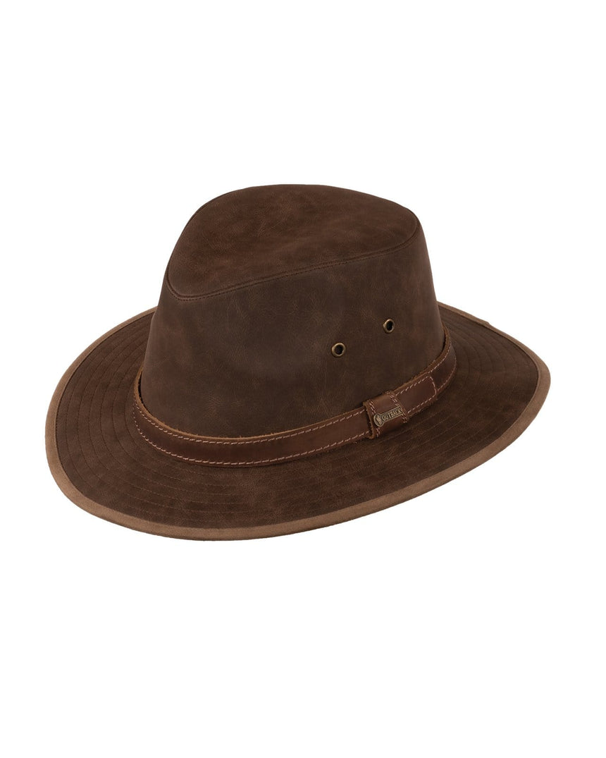 Raven  Leather Hats by Outback Trading Company –