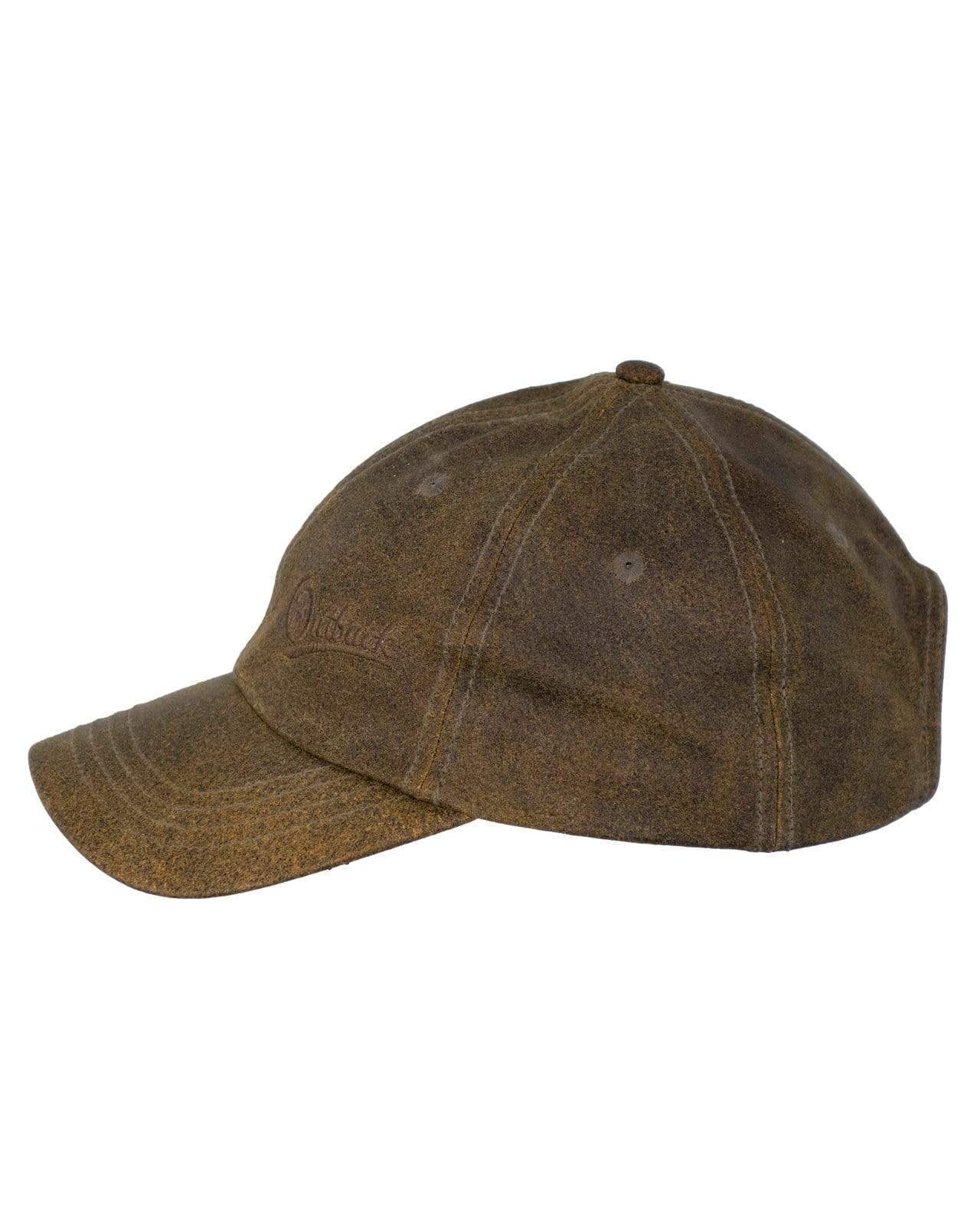 Outback Trading Company Leather Slugger Cap Brown / ONE 1450-BRN-ONE 089043191098 Hats