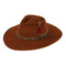 Outback Trading Company Swan Wool Hat Burnt Orange / 6 7/8" 1114-BTO-678 789043385625 Hats